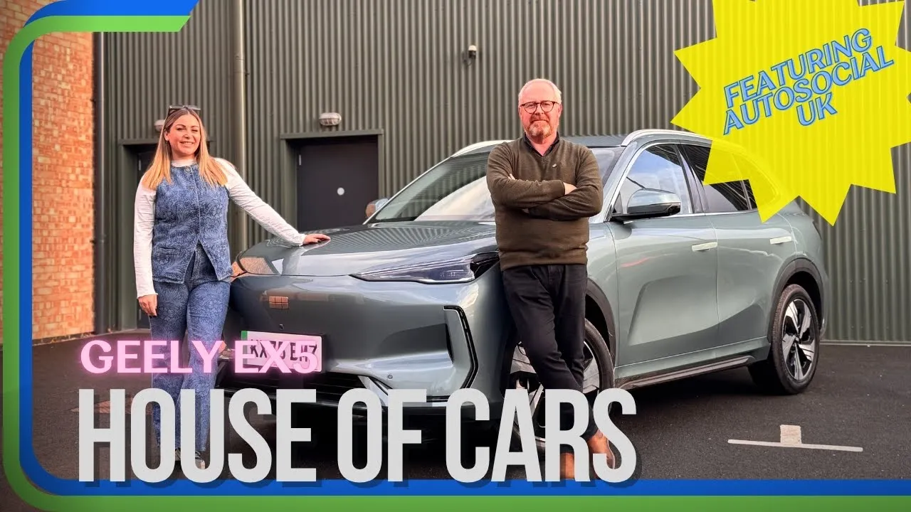 Geely EX5 Review ft. Autosocial UK – Is this new electric family EV cheap AND cheerful?  We find out
