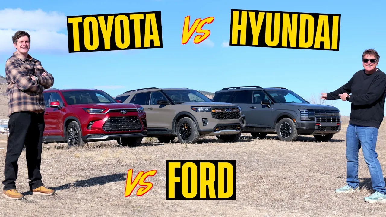 2026 Grand Highlander vs Explorer vs Palisade - Here’s The Hands On Comparison You Asked For!