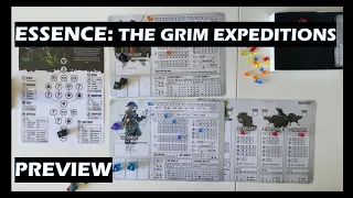 Essence The Grim Expeditions PnP board game preview