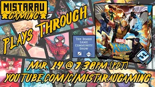 Mista Rau Gaming LIVE! X-Men: Mutant Insurrection
