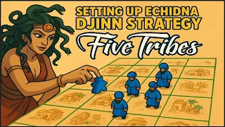 Setting up Echidna DJINN | Five Tribes Board Game