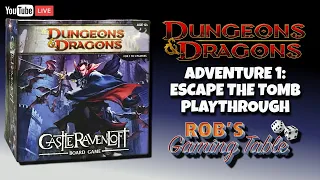 Dungeons & Dragons: Castle Ravenloft Board Game Solo Playthrough (Adventure 1)