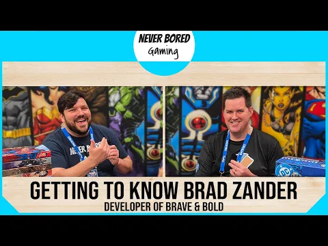 Interview with Brave & Bold designer and creator Brad Zander