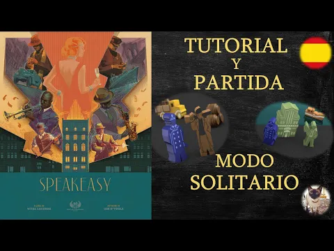 Speakeasy - Tutorial y Partida en Solitario