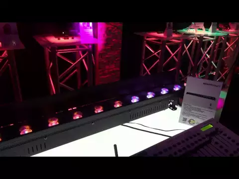 Miniature de la vidéo du produit pour ADJ American DJ Ultra Hex Bar 12 RGBAW Plus Lampe LED UV