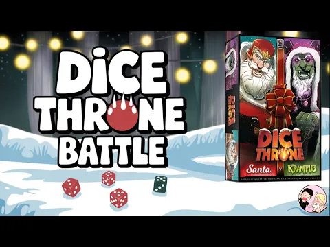Dice Throne: Santa Vs Krampus Playthrough I Board Game I Gaming With The Powers
