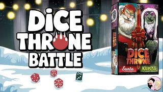 Dice Throne: Santa Vs Krampus Playthrough I Board Game I Gaming With The Powers