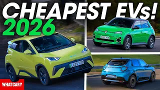 10 Cheapest Electric Cars 2026 – Budget EVs from £12k! | What Car?