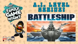 Battleship! GENIUS A.I. Classic, Items, Salvo - Family Game Night with HGD
