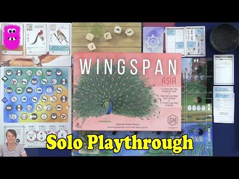 Wingspan Asia, Solo playthrough