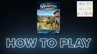 Hallertau (Game) - How to Play
