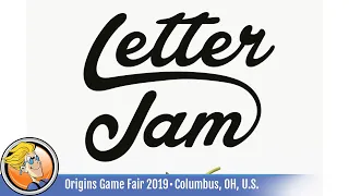 Letter Jam - game overview at Origins Game Fair 2019