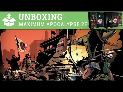 Maximum Apocalypse 2E and Gothic Horrors 2E Unboxing video