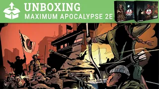 Maximum Apocalypse 2E and Gothic Horrors 2E Unboxing video