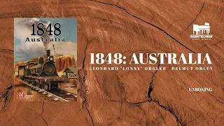 (Dżentelmeni Przy Stole) 1848 Australia Unboxing