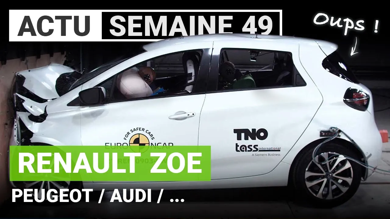 La Renault ZOE se crashe et perd ses étoiles