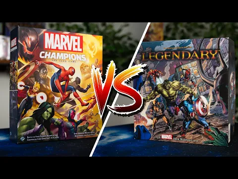 Marvel Champions vs. Marvel Legendary || Which One is for You?