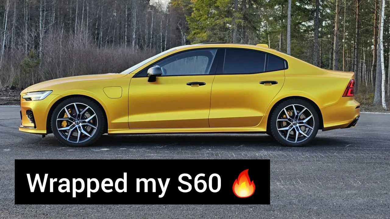 I've wrapped my S60 Polestar Engineered 🔥
