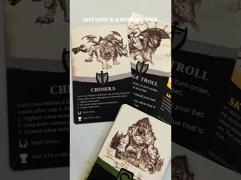 Get ready to hunt in Breakers! A new trick-taking game.