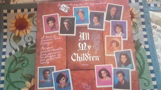 All My Children Soap Opera Vintage Board Game Unboxing Review