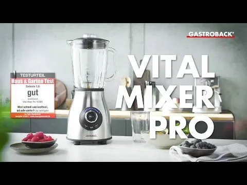 Video zu Gastroback Vital Mixer Pro 40986