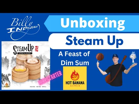 Steam Up: A Feast of Dim Sum Board Game Unboxing