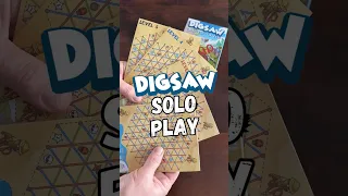 Solo scissor play in Digsaw! ✂️ #tabletopgaming #scissorcut #familygames