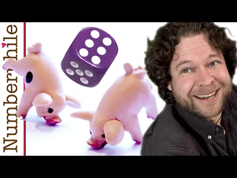 Numberphile - a mathematical analysis of Pig / Pass the Pigs