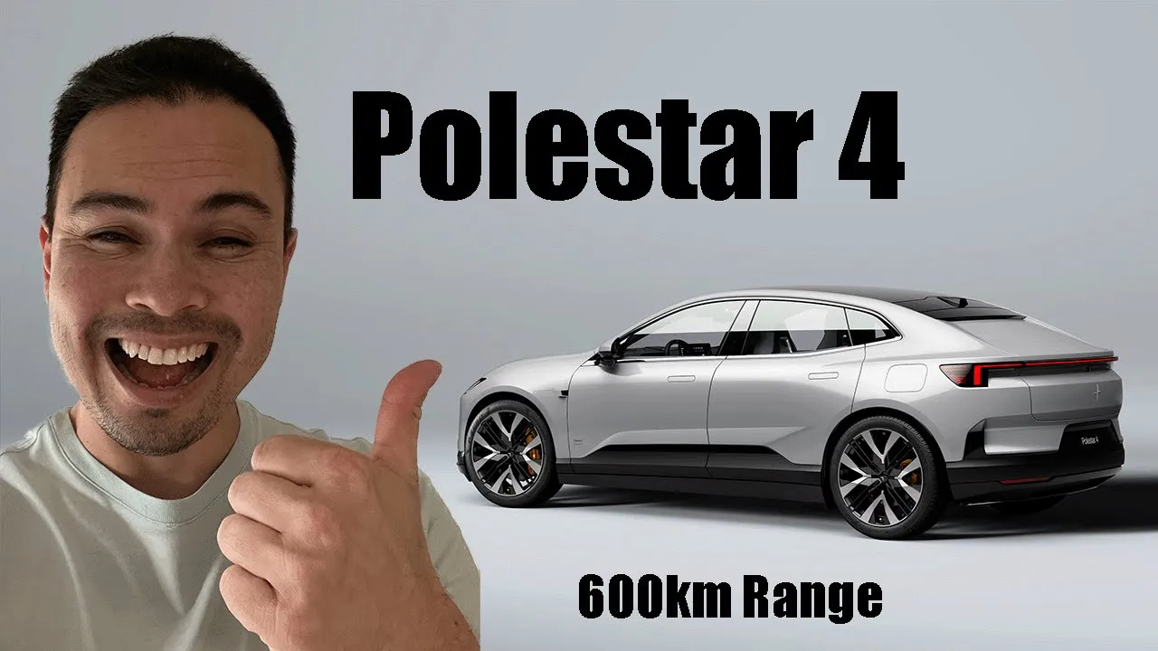 This is the NEW Polestar 4 ! A GAME CHANGER !