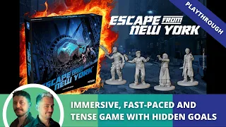 Escape from New York: Prototype Playthrough and How to Play.
