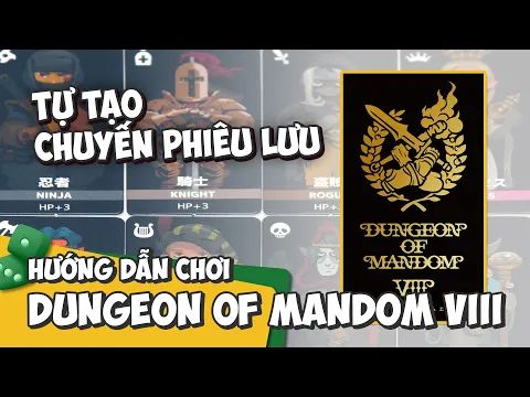 DUNGEON OF MANDOM VIII (OINK) | HƯỚNG DẪN CHƠI #122 | K Board Game