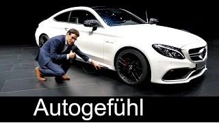New Mercedes C-Class Coupé & AMG C63S first preview at IAA motor show - Autogefühl