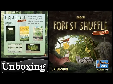 Forest Shuffle: Exploration - Expansion: Unboxing