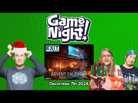 GameNight! 24 Days of Christmas Day 7 - Exit: The Game Advent Calendar The Silent Storm