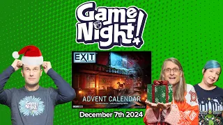 GameNight! 24 Days of Christmas Day 7 - Exit: The Game Advent Calendar The Silent Storm