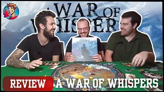 Review | A War of Whispers | Ένα Meeple Την Ημέρα