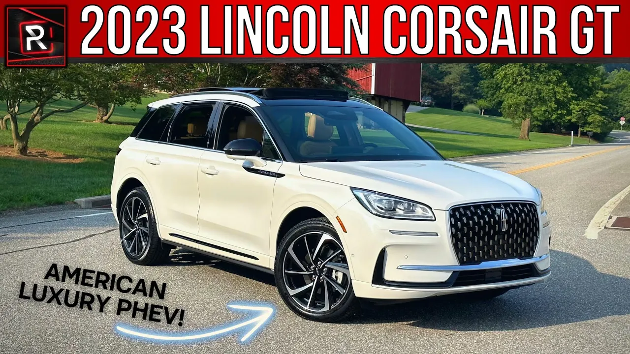The 2023 Lincoln Corsair GT Is A Uniquely American Plug-In Hybrid Luxury SUV