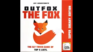 Dad vs Daughter - Outfox the Fox - Unboxing
