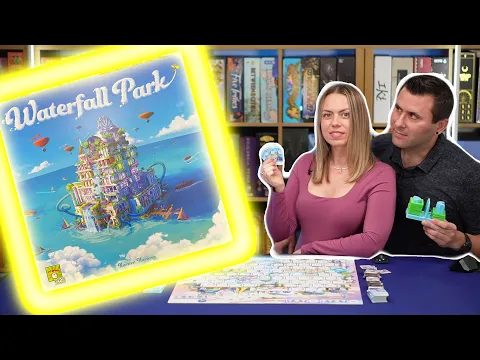 Waterfall Park - Questionable Design on Top of Great Mechanics // Board Game Review