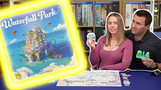 Waterfall Park - Questionable Design on Top of Great Mechanics // Board Game Review