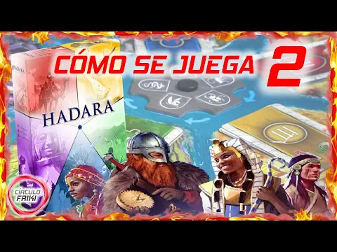 HADARA: Cómo se juega / Tutorial - Juego de mesa (Parte 2)