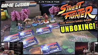 Unboxing Street Fighter: The Miniatures Game FULL Stream!