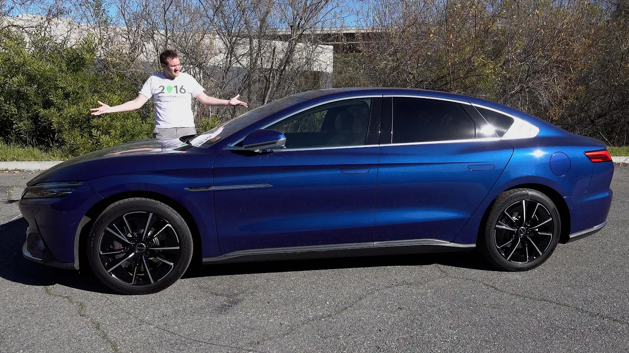 The BYD Han Is China’s Ultra-Quirky Take On a Luxury Sedan