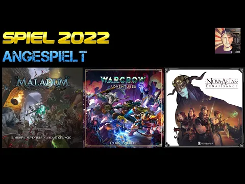 Warcrow Adventures, Maladum & Nova Aetas: Renaissance ANGESPIELT - SPIEL '22