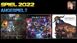 Warcrow Adventures, Maladum & Nova Aetas: Renaissance ANGESPIELT - SPIEL '22