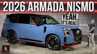 The 2026 Nissan Armada NISMO Gets An Unexpected Infusion Of Extra Power & Better Handling