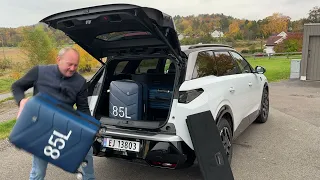 Test av sjuseteren Peugeot E-5008: Er det plass her da?