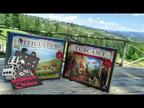 Tuscany Essential Edition (tutorial e commento) - Recensioni di Chiara (giochi da tavolo)