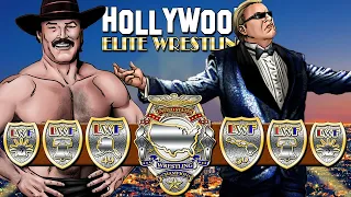 183 Hollywood Elite Wrestling Filsinger Games Legends of Wrestling Tabletop Solo play Wrestling rpg