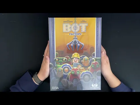 Bot Factory Kickstarter Board Game Unboxing | DaniCha